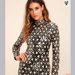 Lulus waking up in Vegas sequin dress